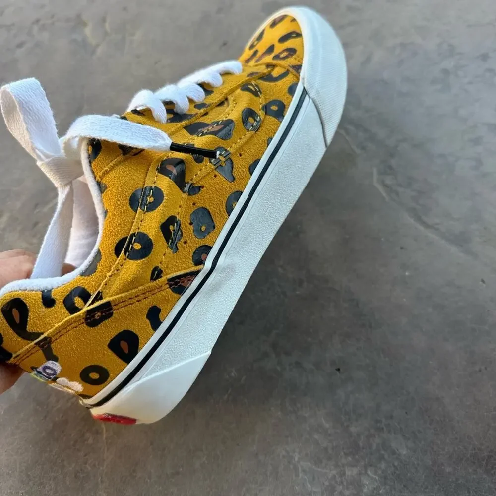 Vans X Imran Potato Sneakers in Leopard Golden Glow size 6.5 Mens / 8 Women's